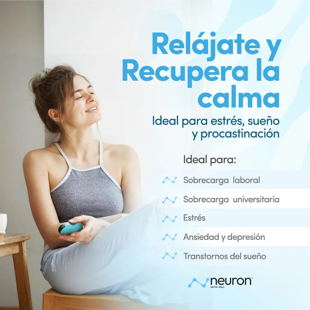 Dispositivo calmante de ansiedad y estrés