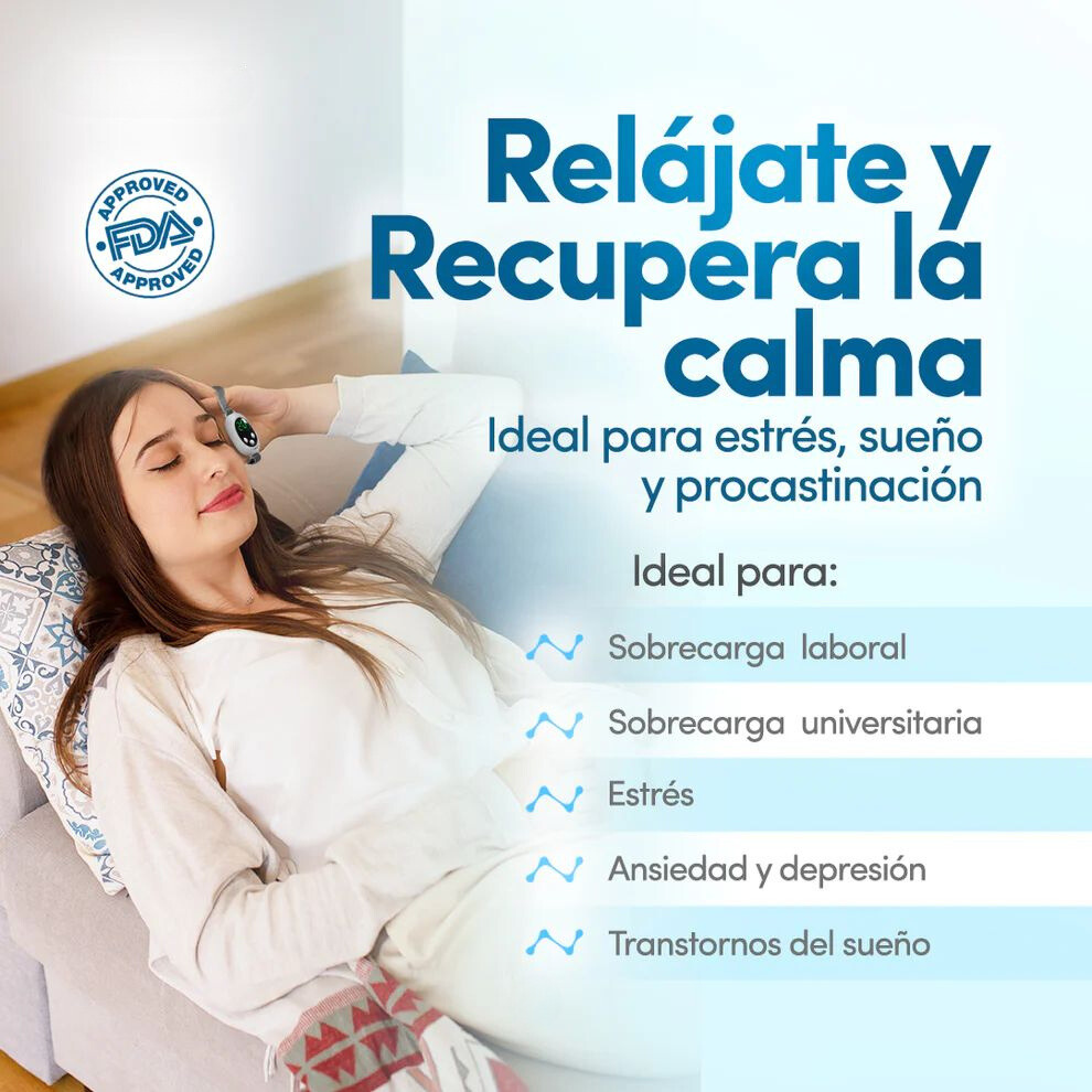 Dispositivo Calmante de ansiedad y estrés
